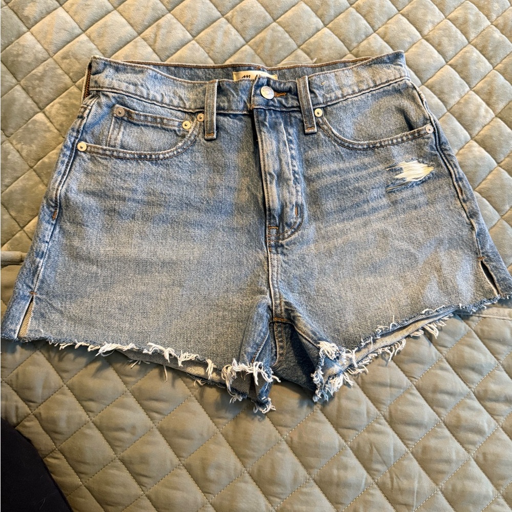 Madewell denim shorts size 26